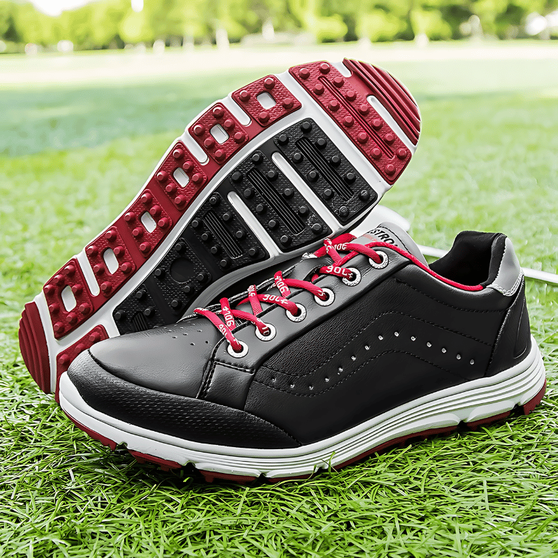 Heren Golfschoenen Met Geïntegreerde Spikes 10