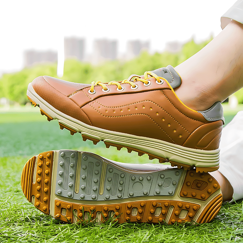 Heren Golfschoenen Met Geïntegreerde Spikes 4