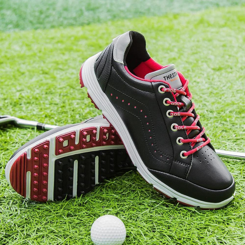 Heren Golfschoenen Met Geïntegreerde Spikes 7