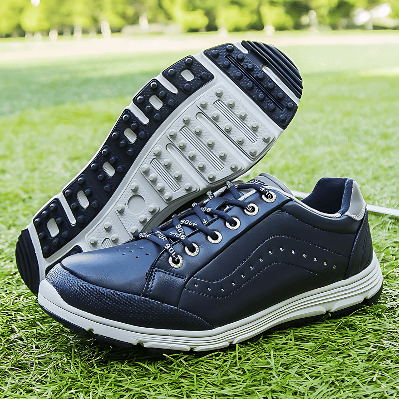Heren Golfschoenen Met Geïntegreerde Spikes 9