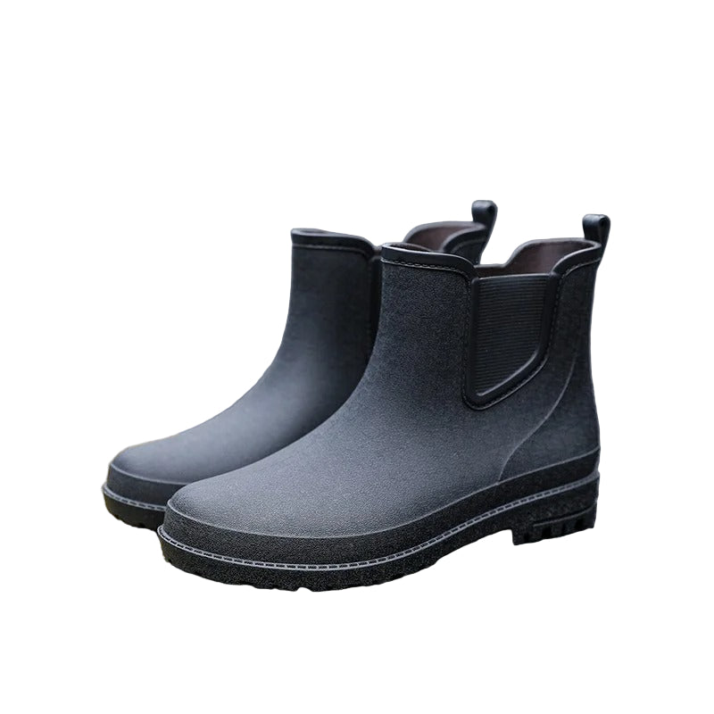 Heren Half Hoge Regenlaarzen Waterdicht Synthetisch Comfortabel 0