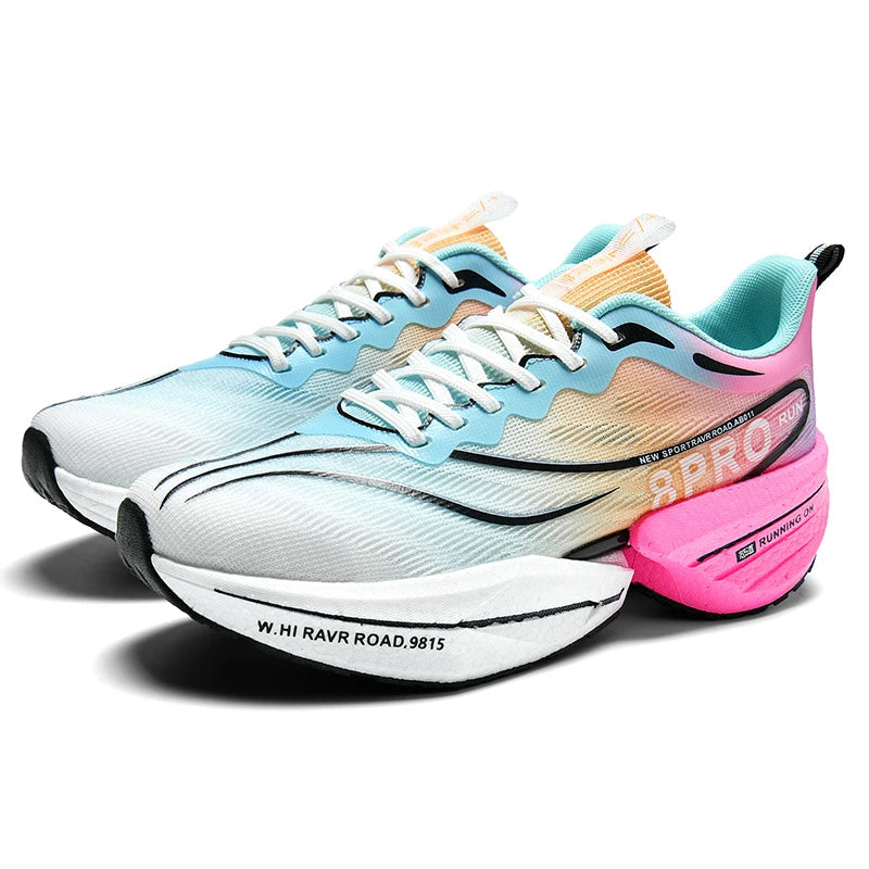 Heren Hardloopschoenen Ademend Mesh Carbonplaat voor Langeafstandslopen 7