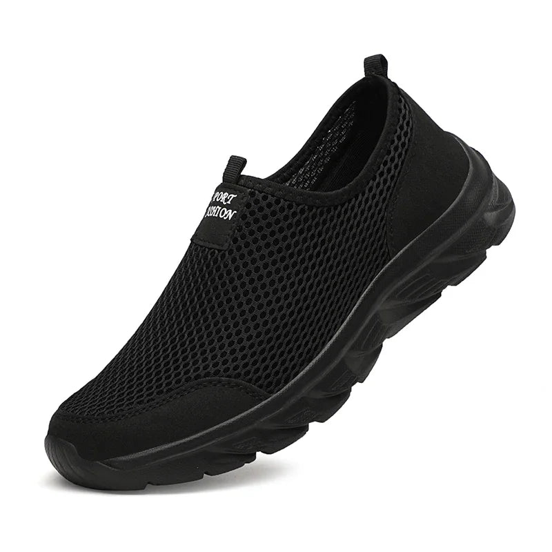 Heren Hardloopschoenen Slip-On Ademend Mesh EVA Zool 0