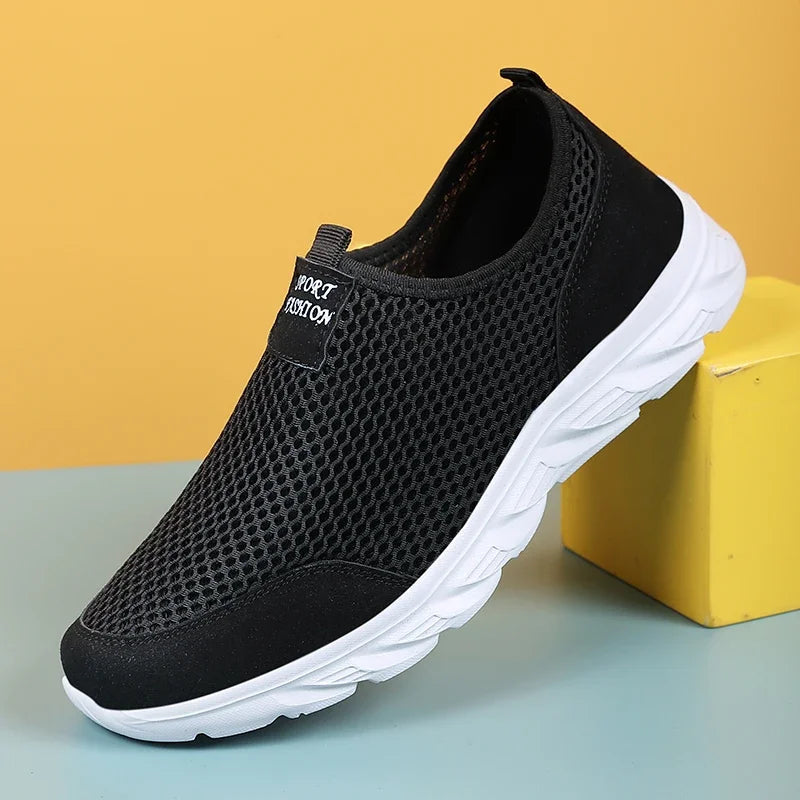 Heren Hardloopschoenen Slip-On Ademend Mesh EVA Zool 3