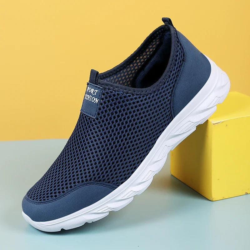 Heren Hardloopschoenen Slip-On Ademend Mesh EVA Zool 4