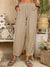 Heren Harem Broek Losse Katoen Linnen Casual 7