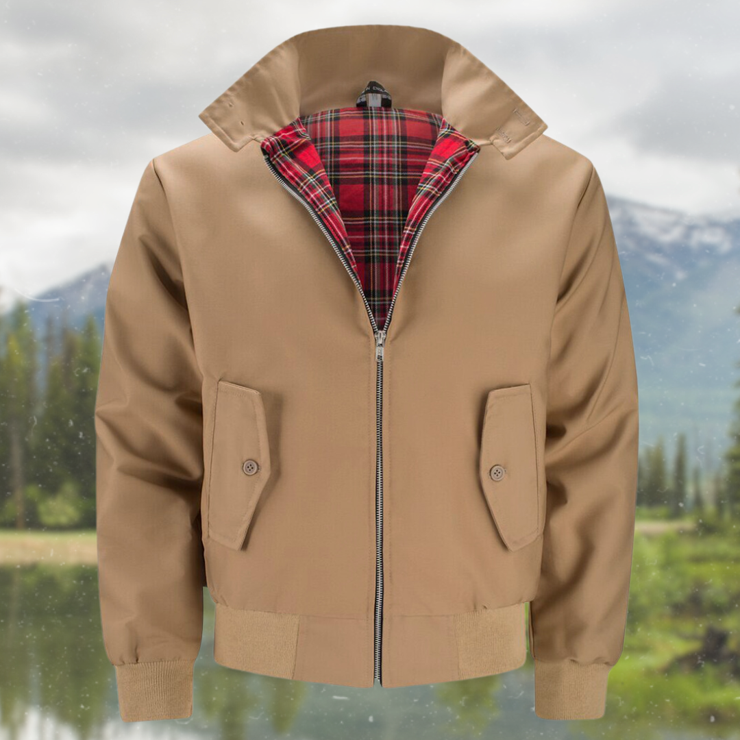 Heren Harrington-Jacke Casual Stijl 13