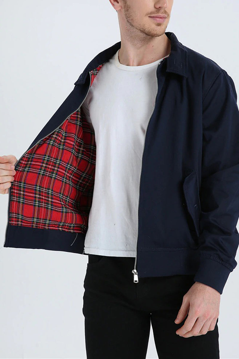 Heren Harrington-Jacke Casual Stijl 1