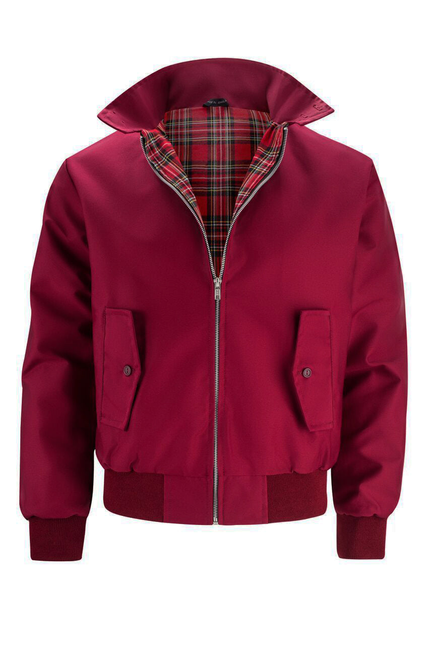 Heren Harrington-Jacke Casual Stijl 8