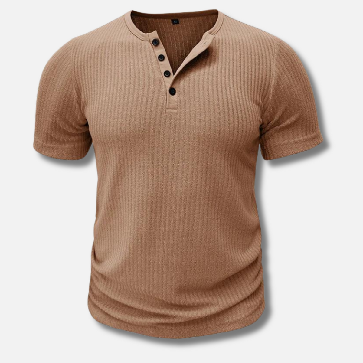 Heren Henley T-shirt Muscle Fit 3