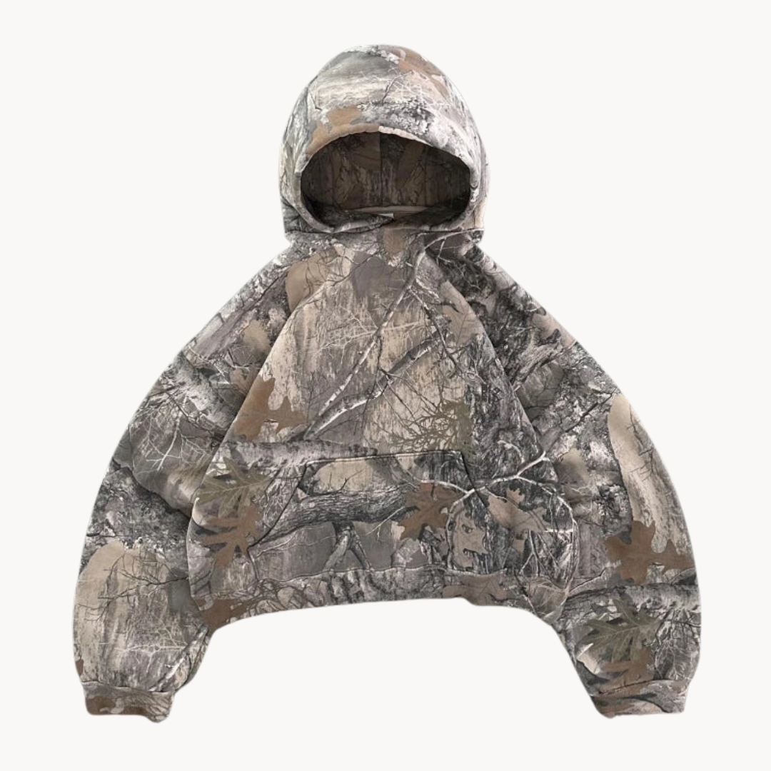 Heren Hoodie Camouflage Stijlvol 1