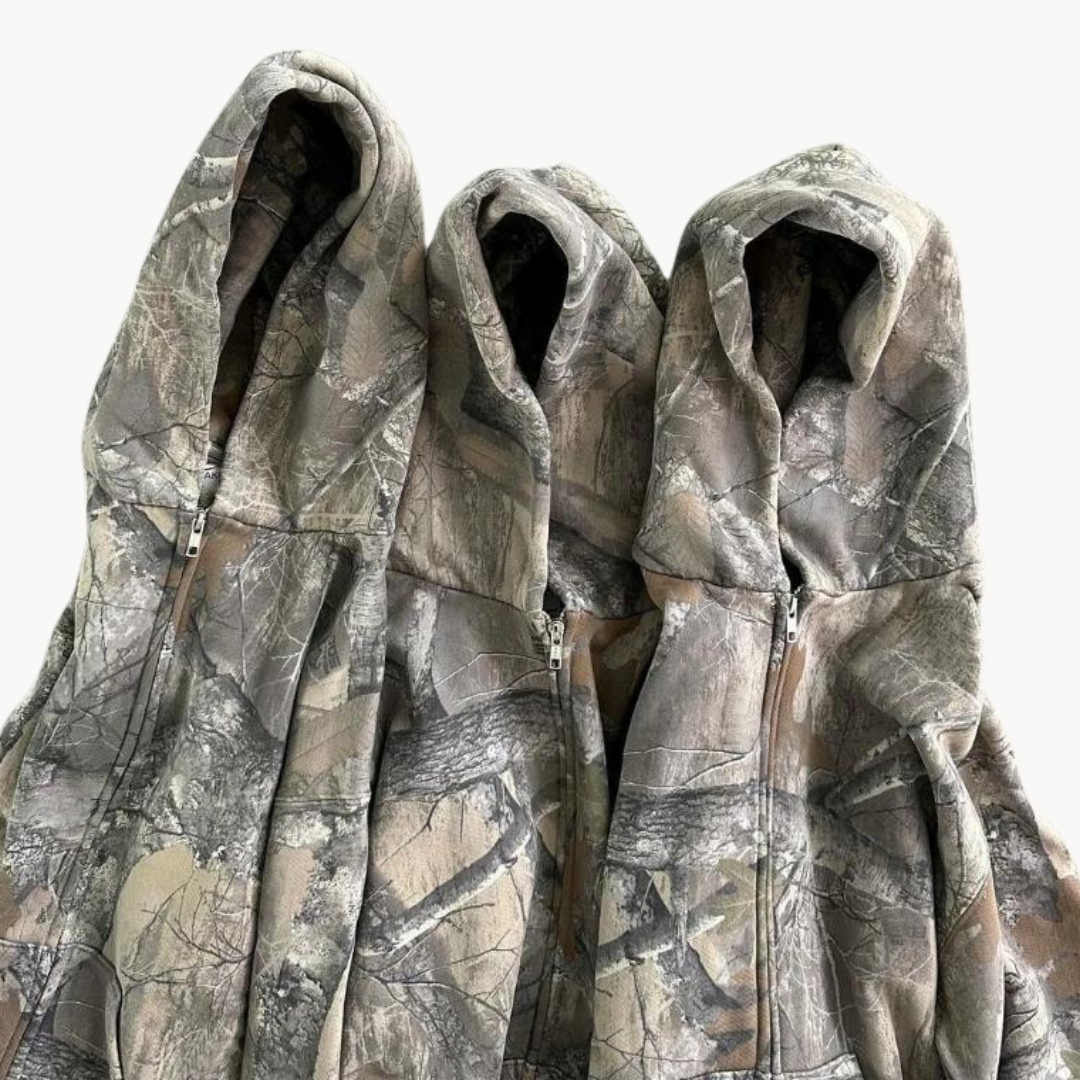 Heren Hoodie Camouflage Stijlvol 2