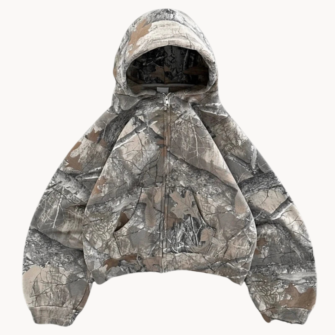 Heren Hoodie Camouflage Stijlvol 6
