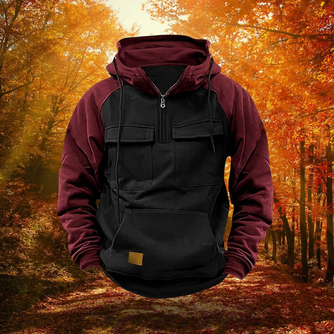 Heren Hoodie Casual Avontuurlijk 1