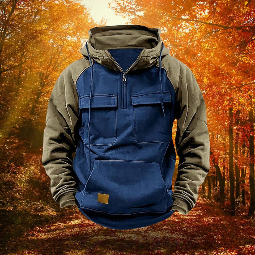 Heren Hoodie Casual Avontuurlijk 3