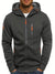 Heren Hoodie Casual Stijl Ademend Katoen Moderne Pasvorm 10