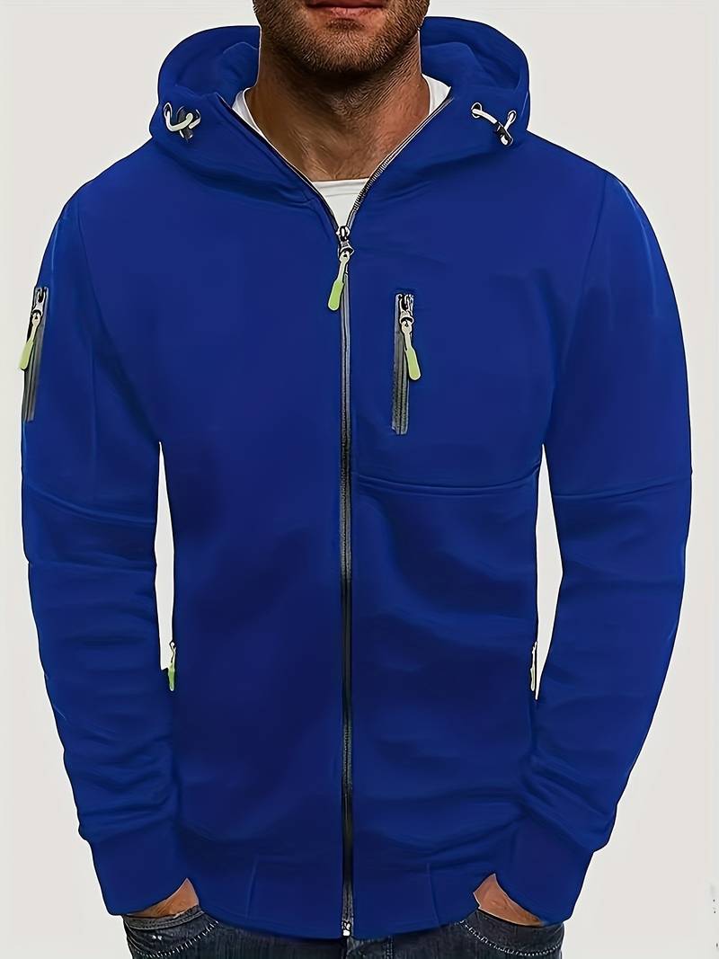 Heren Hoodie Casual Stijl Ademend Katoen Moderne Pasvorm 11