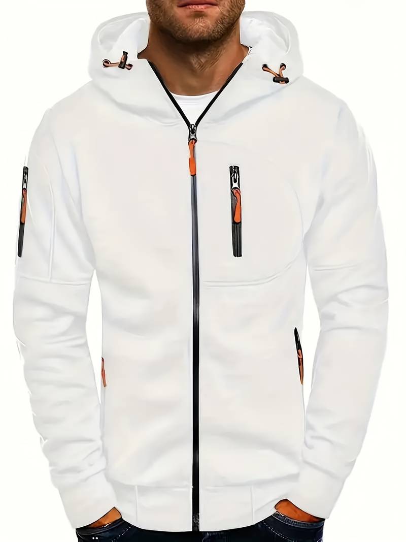 Heren Hoodie Casual Stijl Ademend Katoen Moderne Pasvorm 13