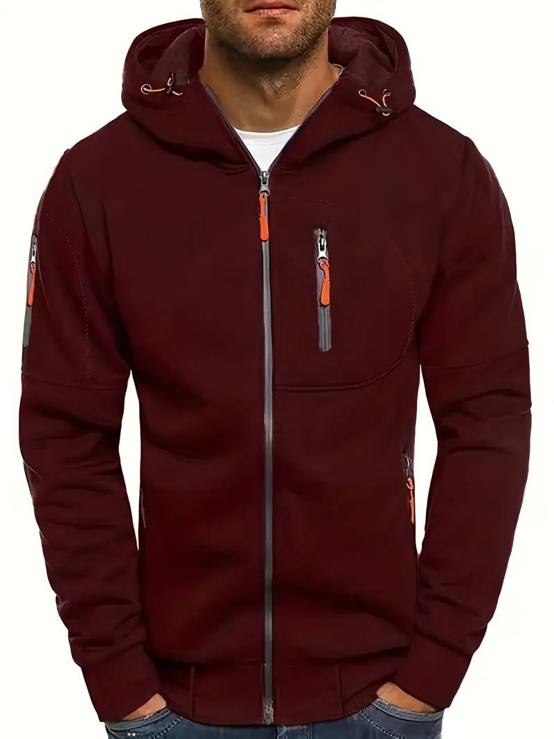 Heren Hoodie Casual Stijl Ademend Katoen Moderne Pasvorm 14