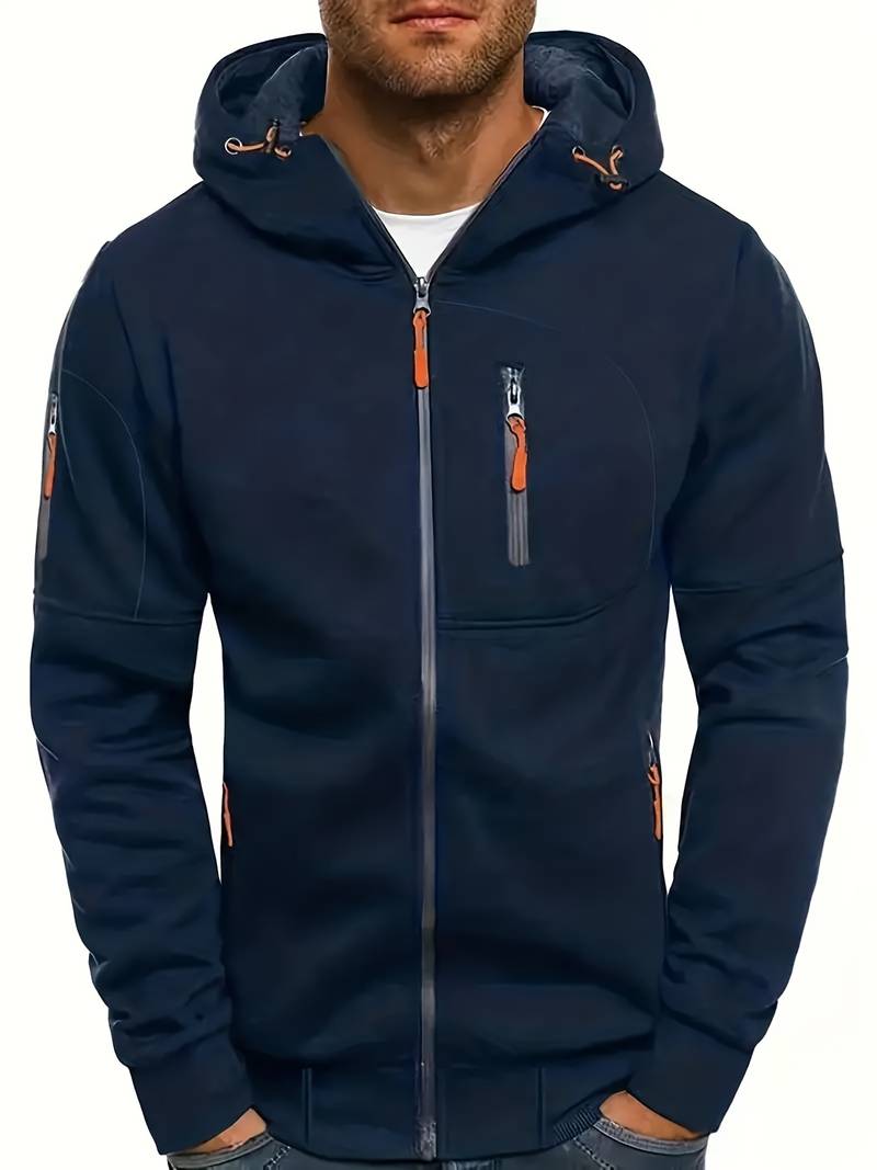 Heren Hoodie Casual Stijl Ademend Katoen Moderne Pasvorm 9