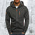 Heren Hoodie Jacke Met Praktische Rits 1