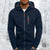 Heren Hoodie Jacke Met Praktische Rits 5