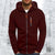 Heren Hoodie Jacke Met Praktische Rits 6