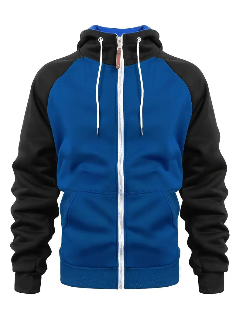 Heren Hoodie Met Rits Casual Stijl 7
