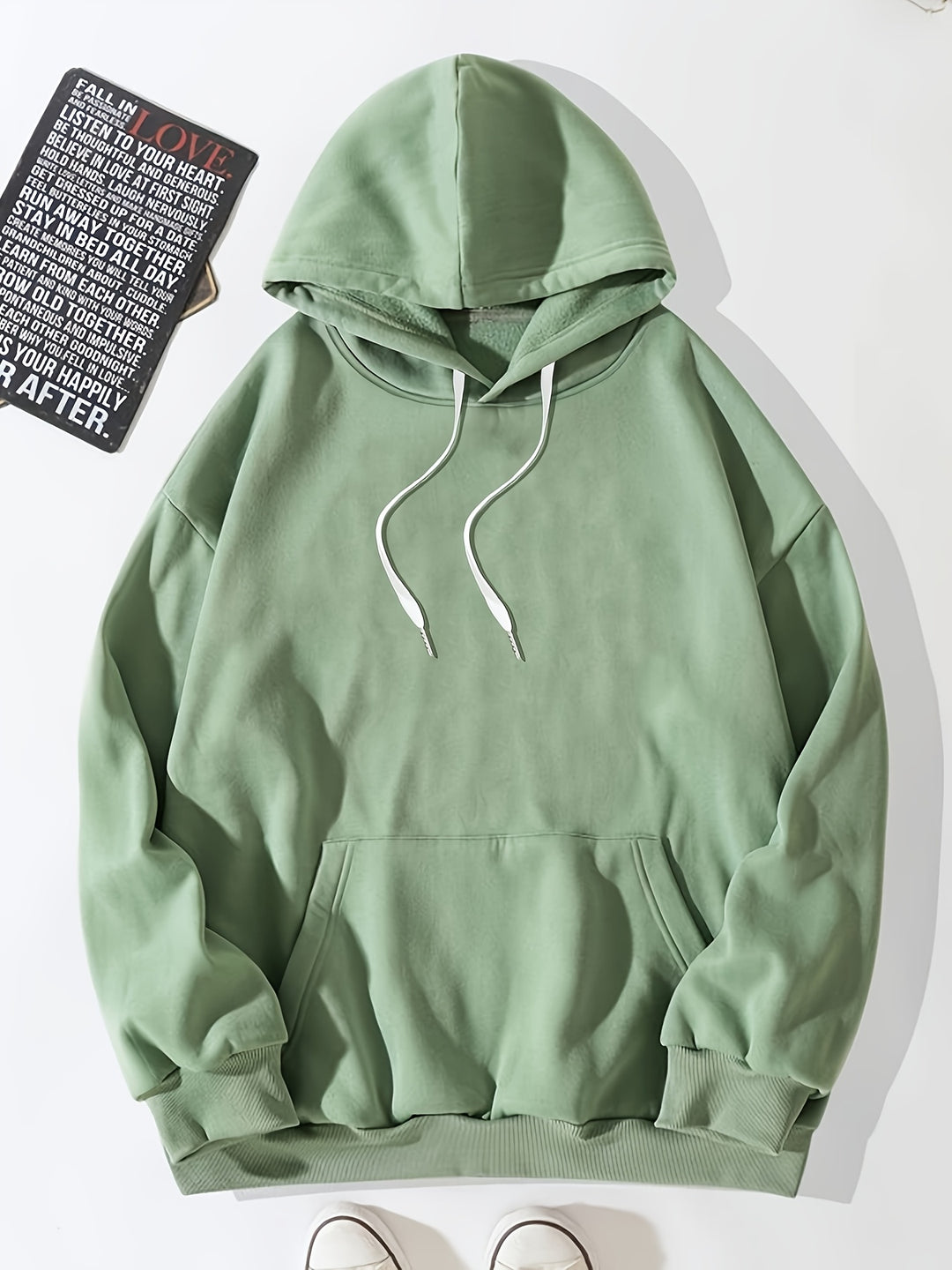 Heren Hoodie Minimalistisch Ontwerp 1