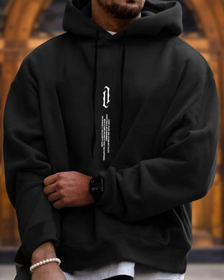 Heren Hoodie Modieuze Stijl Zacht Materiaal 0