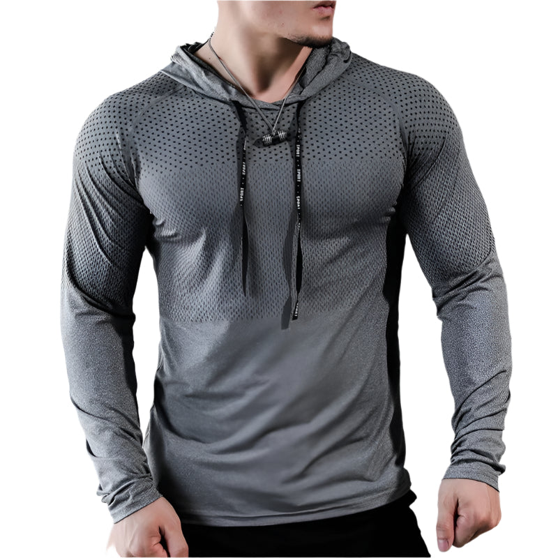 Heren Hoodie Slim Fit Polyester 0