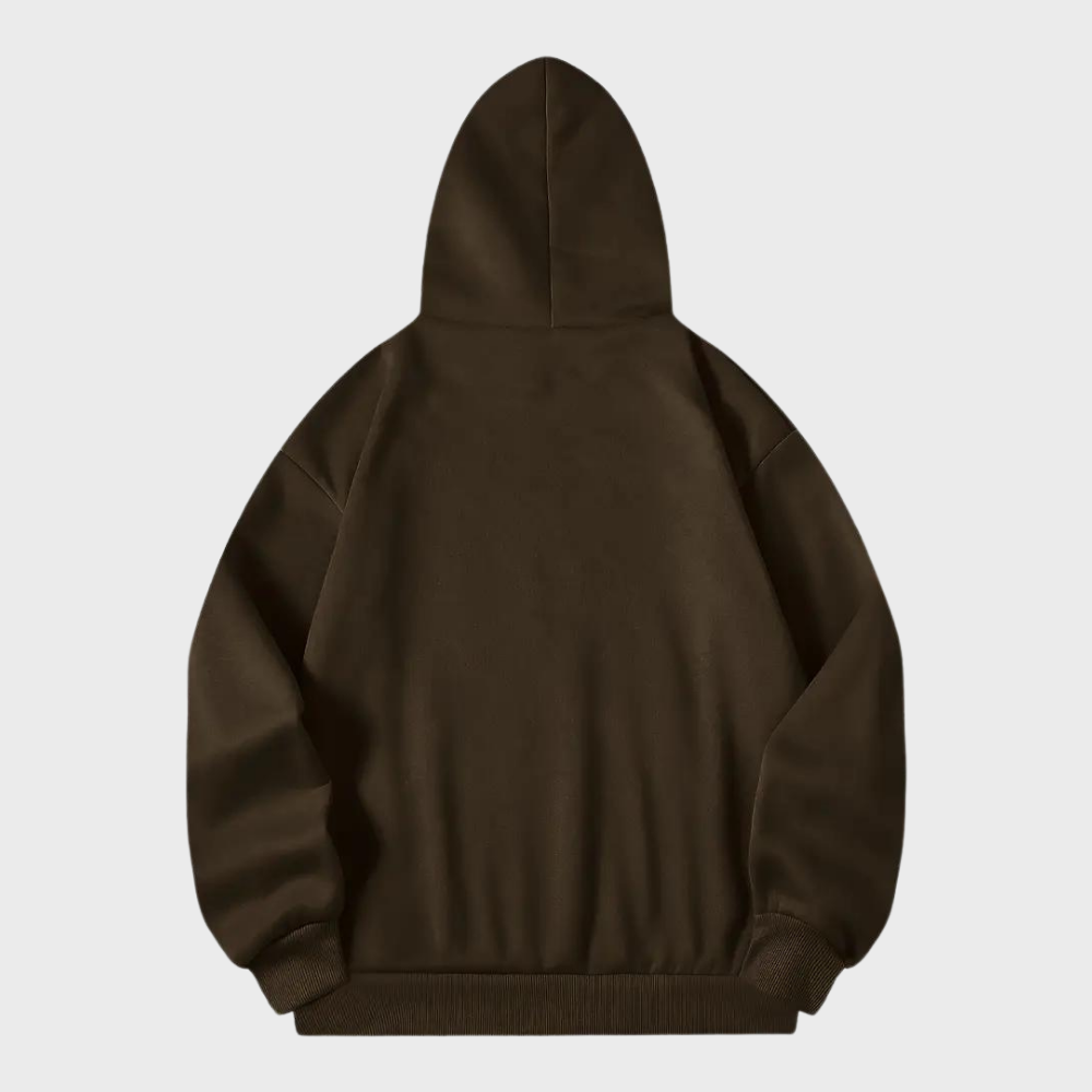Heren Hoodie met Bergprint Stijlvol 3