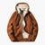 Heren Hoodie met Rits en Gevoerde Kap voor Casual Comfort 3