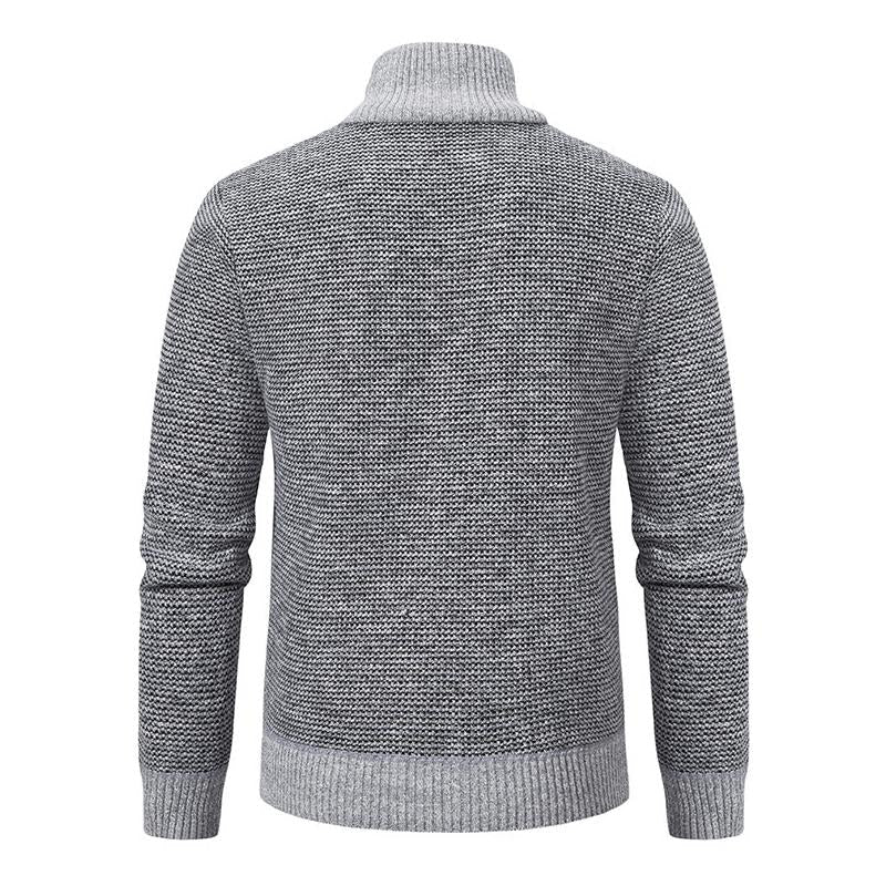 Heren Hybrid Sweater met Klassieke Kragen 5