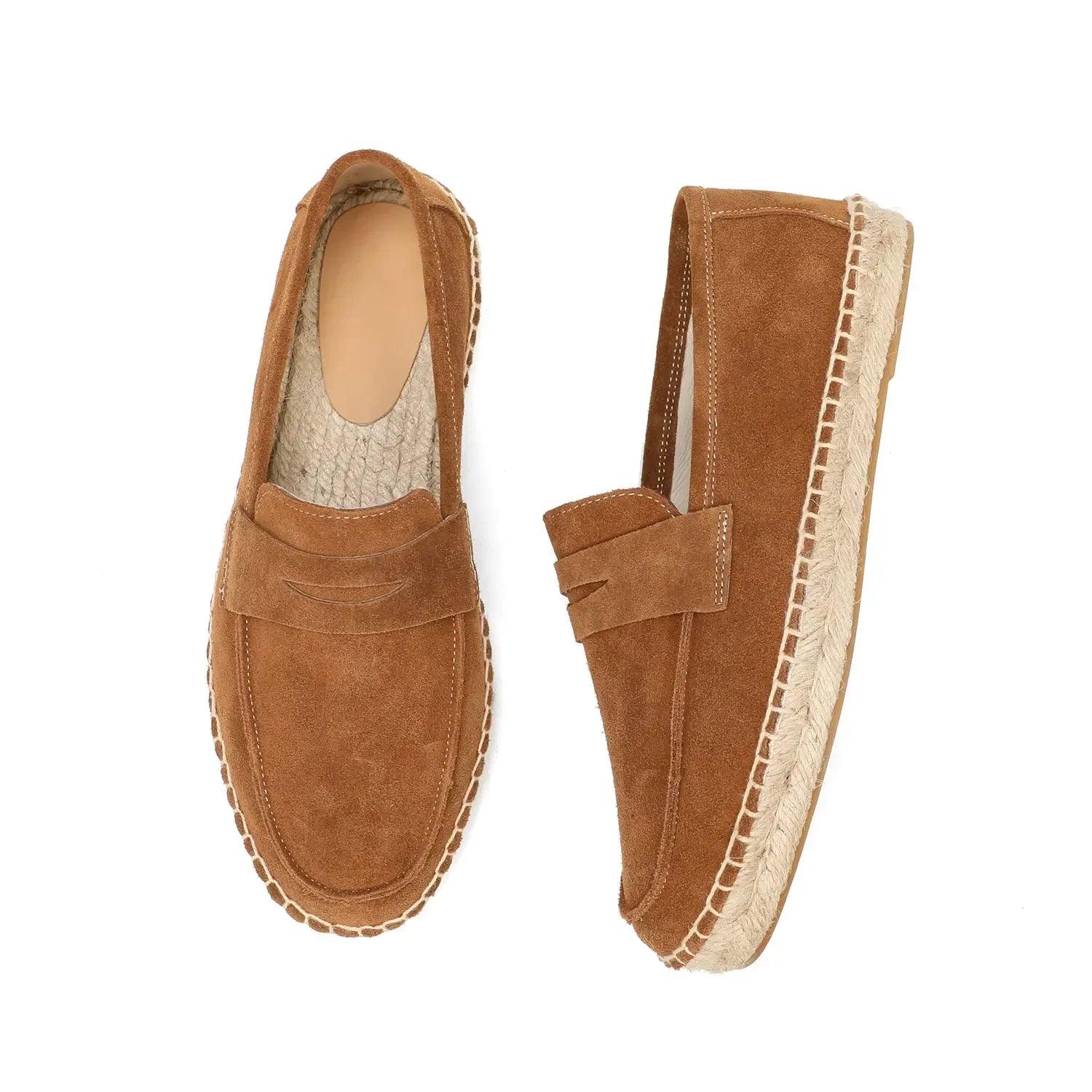 Heren Instaploafers Suède Casual 1