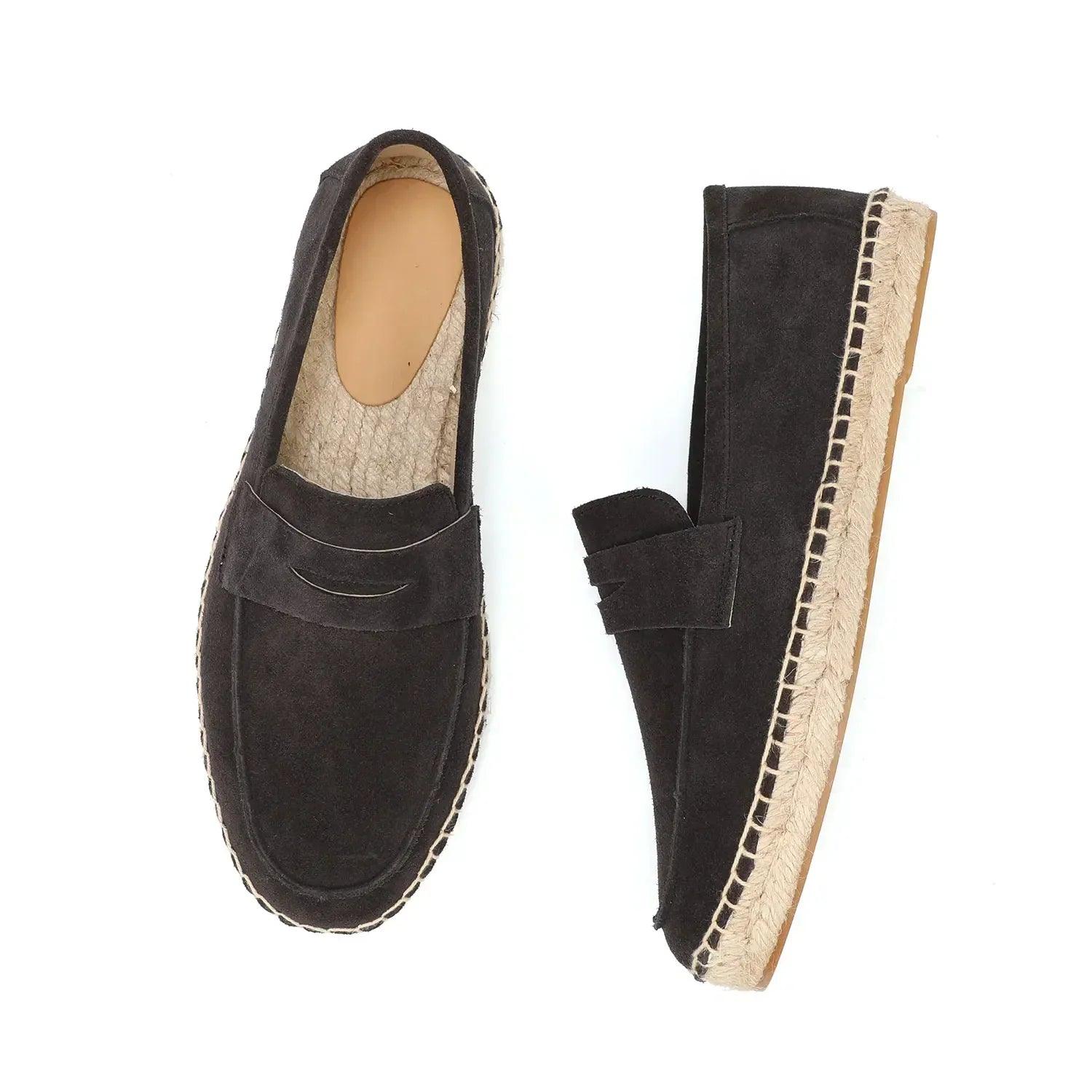 Heren Instaploafers Suède Casual 8