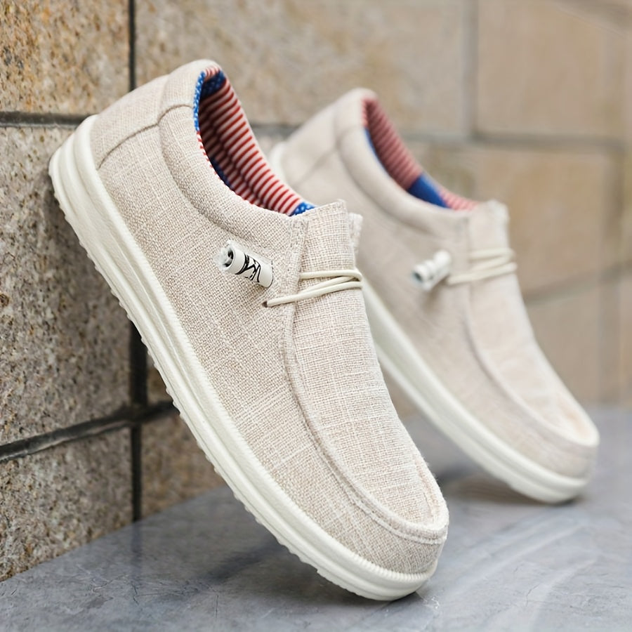 Heren Instapschoenen met Elastisch Detail voor Casual Gebruik 3