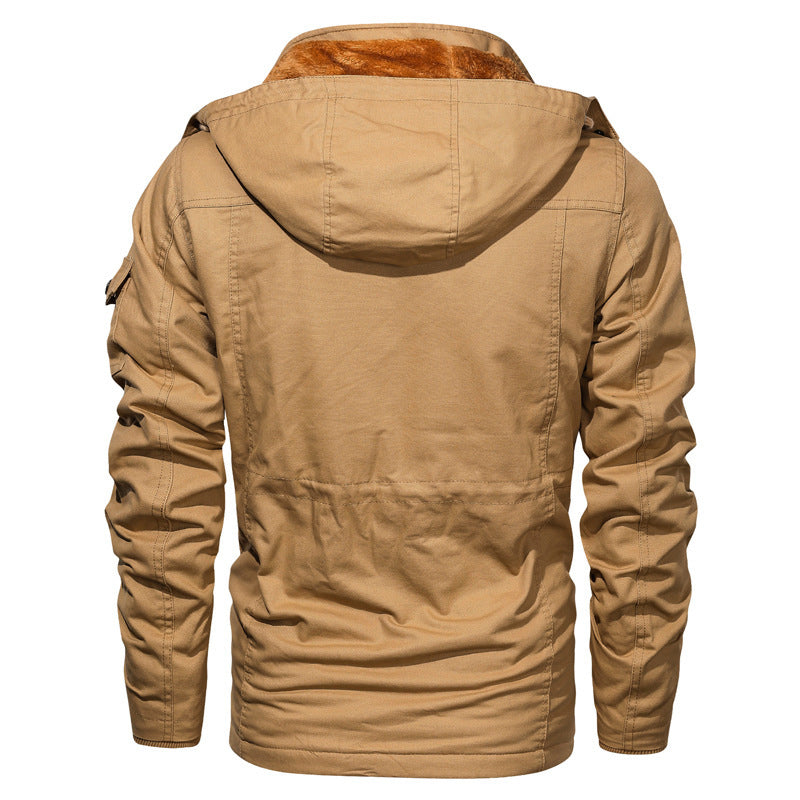 Heren Jack Halflang met Capuchon en Fleecevoering 3