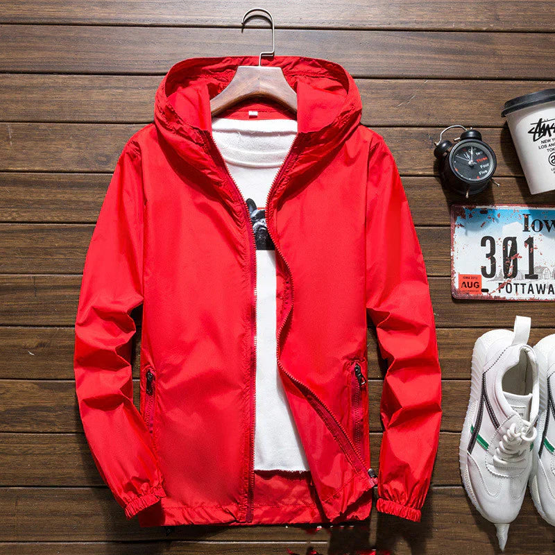 Heren Jack Windbestendig Met Verstelbare Kap Voor Comfortabele Bescherming 10