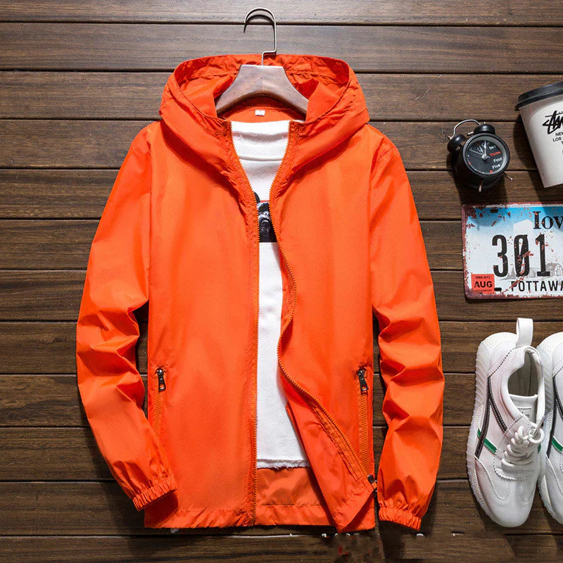 Heren Jack Windbestendig Met Verstelbare Kap Voor Comfortabele Bescherming 13