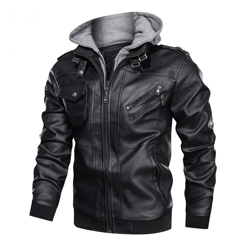 Heren Jack Zomer Met Capuchon En Rits Casual 0