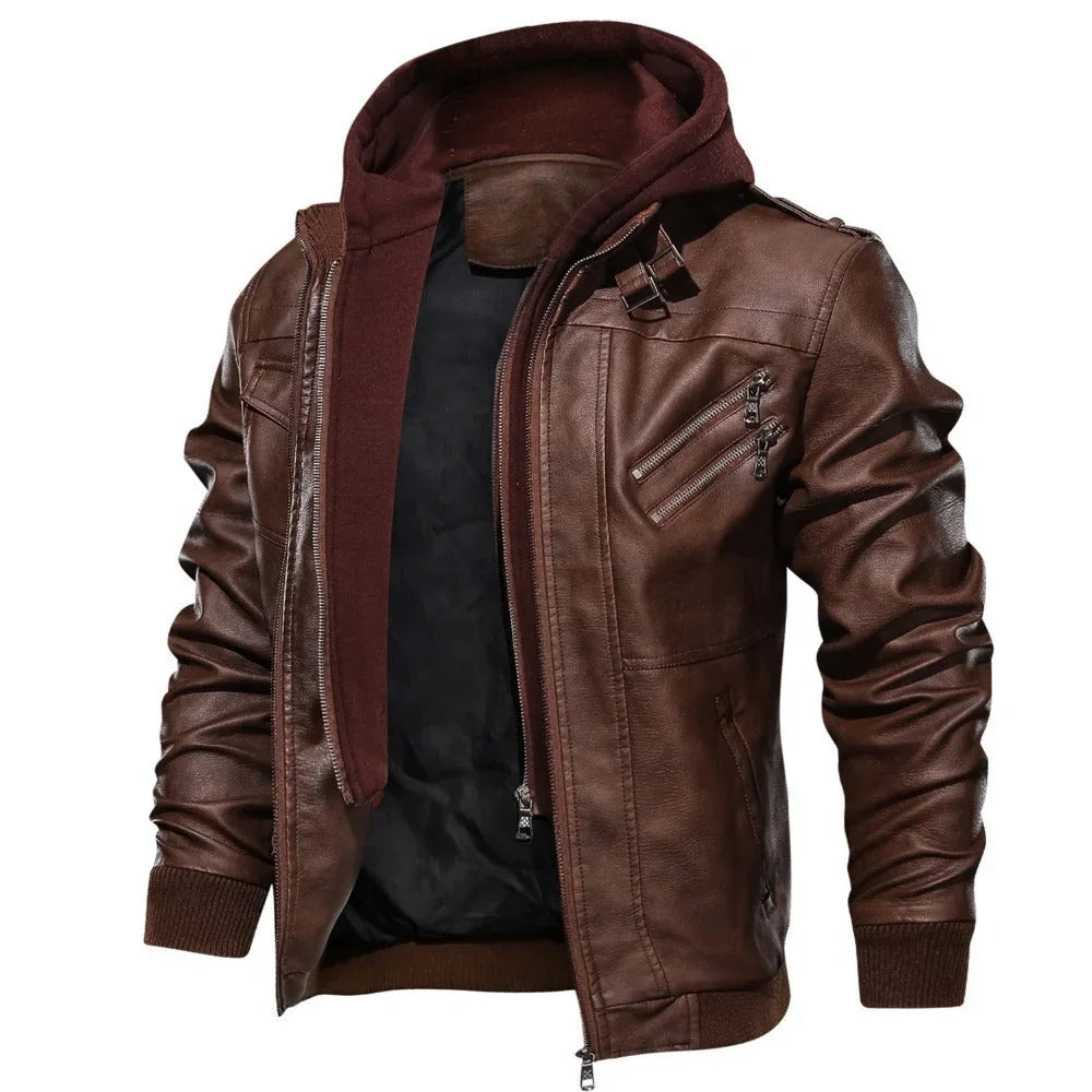 Heren Jack Zomer Met Capuchon En Rits Casual 3