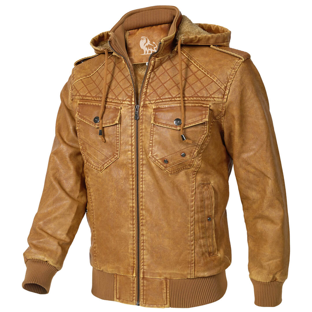 Heren Jack met Afneembare Capuchon en Modern Ontwerp 1