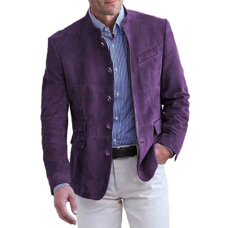 Heren Jacke Met Knopfsluiting Klassiek 2