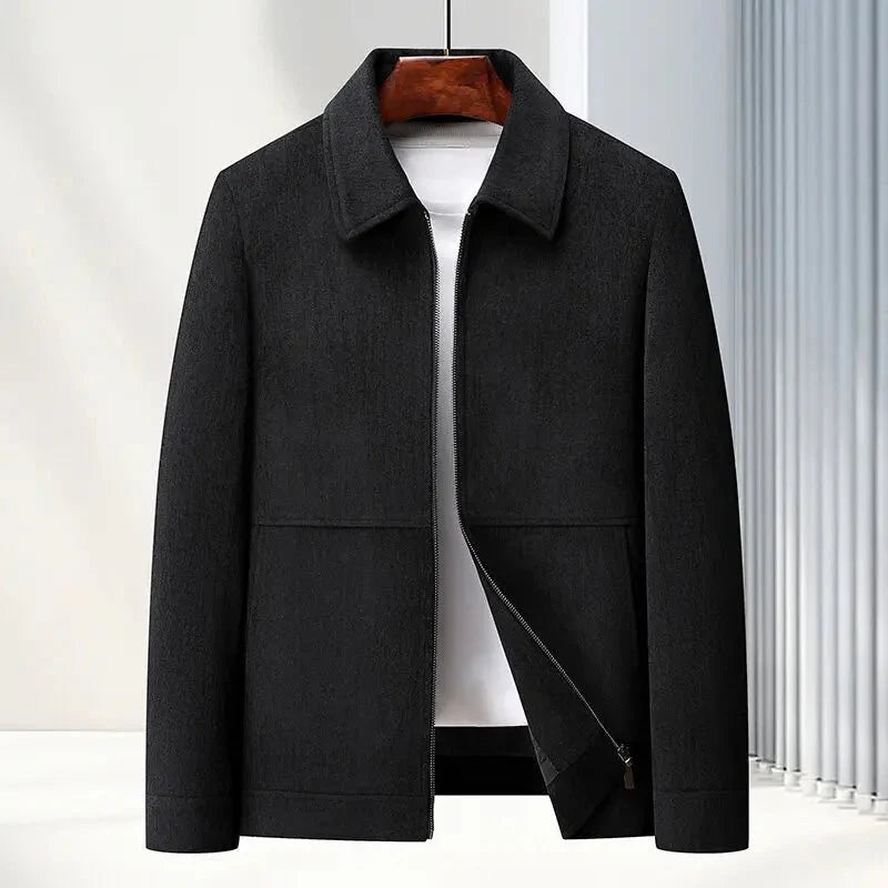 Heren Jacket Tijdloos Ontwerp voor Herfst en Winter 3