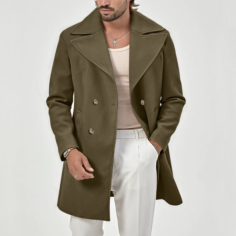 Heren Jas Met Elegante Reverskraag 3