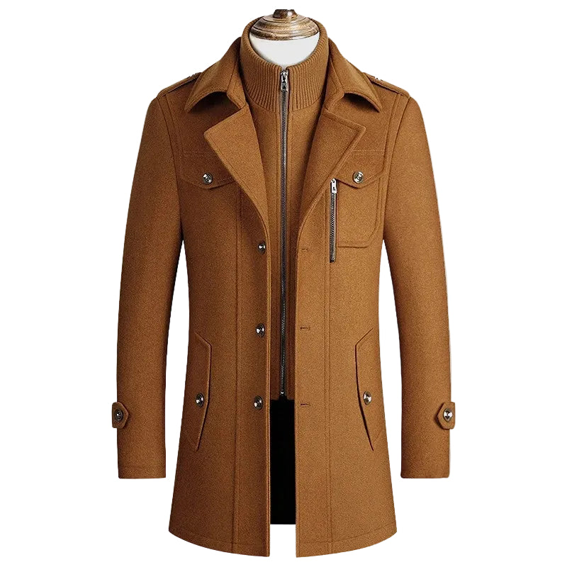 Heren Jas Moderne Stijl Warm 0