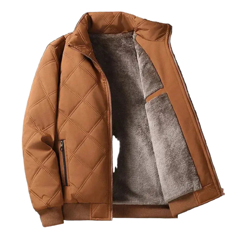 Heren Jas Tijdloos Design Comfortabele Pasvorm 0