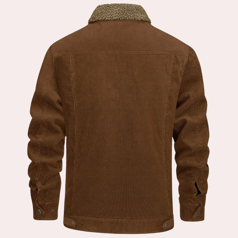 Heren Jas Winter Lange Mouwen Met Cutaway Kraag Modern Stijl 2