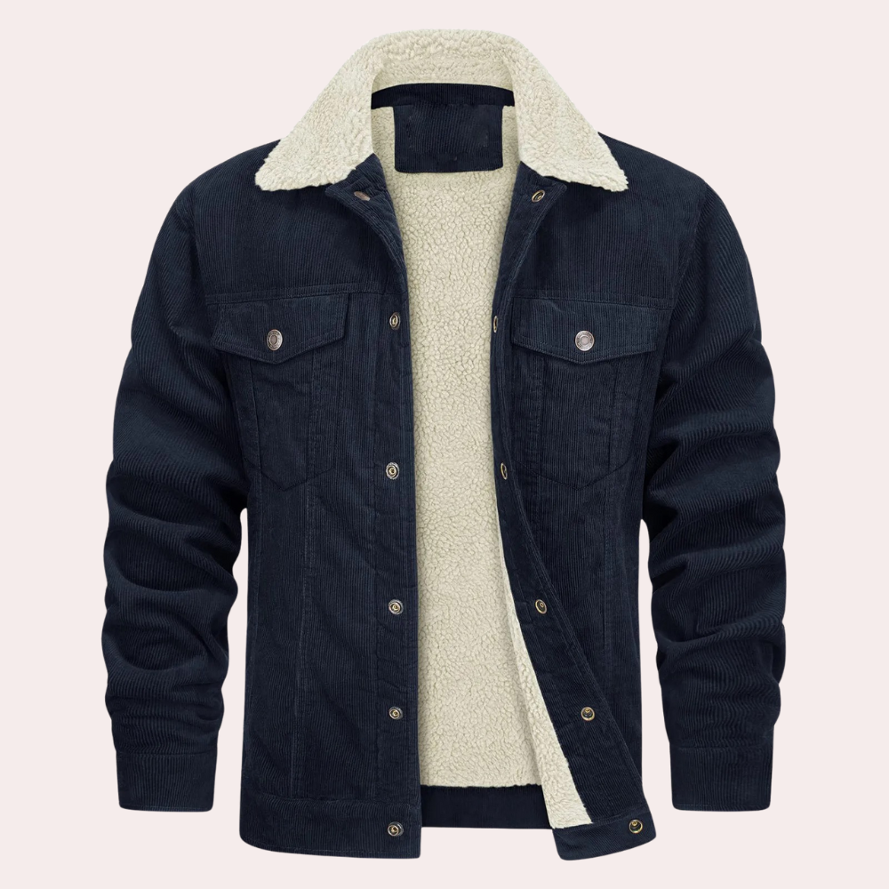 Heren Jas Winter Lange Mouwen Met Cutaway Kraag Modern Stijl 5